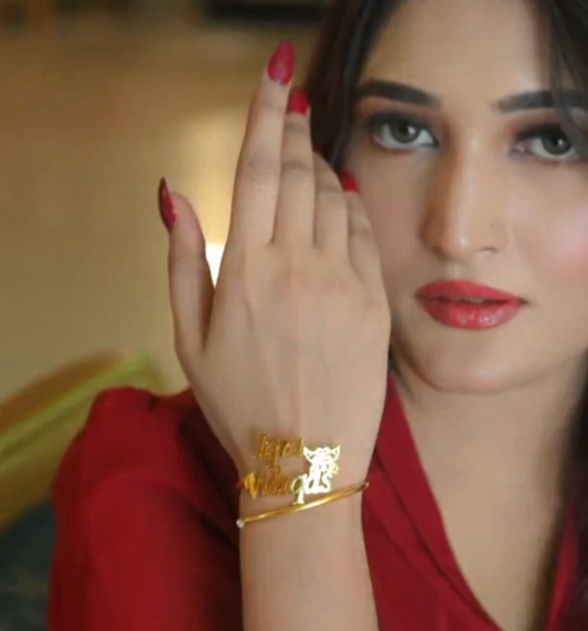 Butterfly Name Bangle